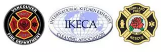 Logo of the International Kitchen Exhaust Cleaning Association (IKECA).