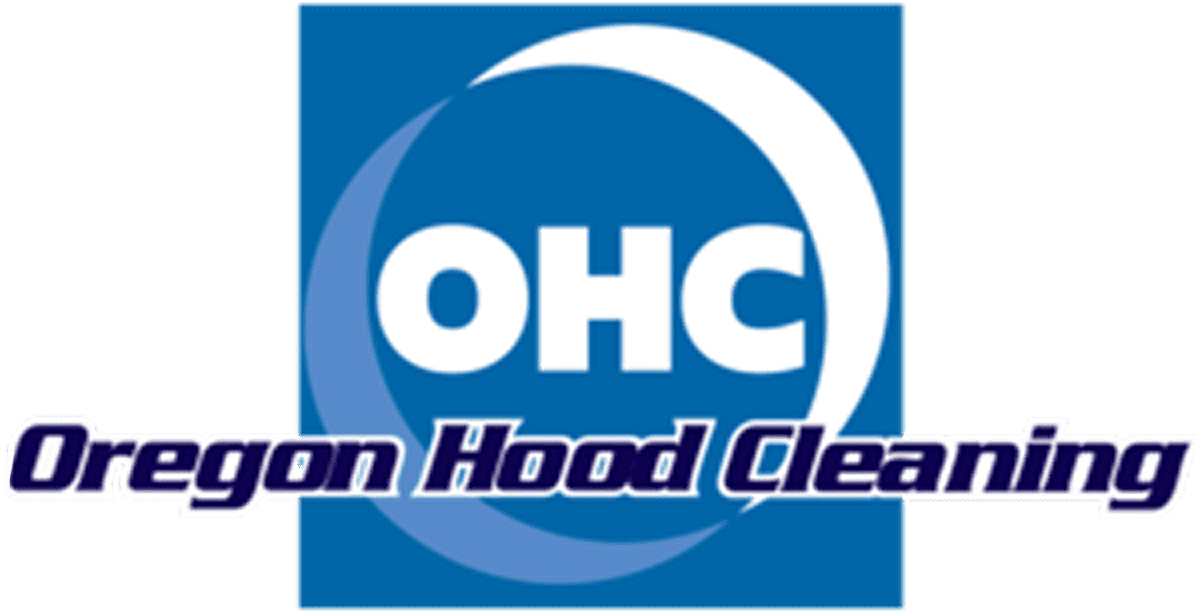 Logo of OHC, On Hood Clean, featuring blue and white colors.